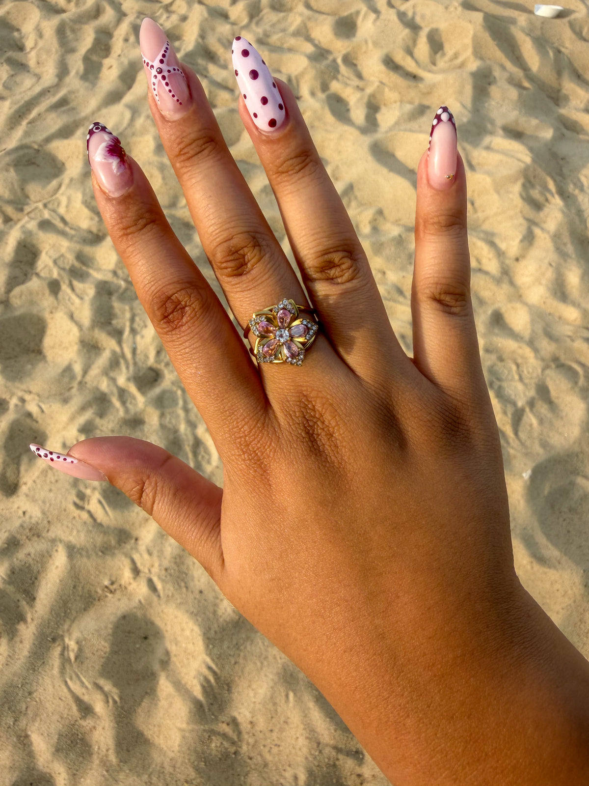 Bague Anti Stress Bahia Rose