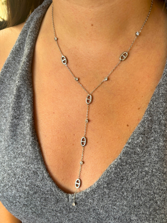 Collier Kaia argent