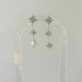 Boucles Nuptia argent
