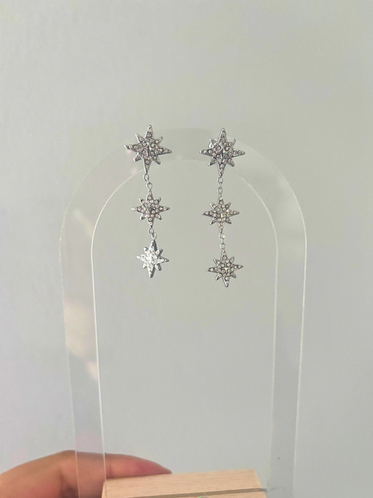 Boucles Nuptia argent