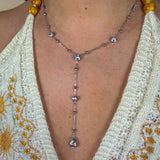 Collier Éclipse argent