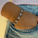 Jonc Ambre argent