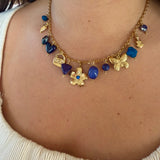 Collier Honey bleu
