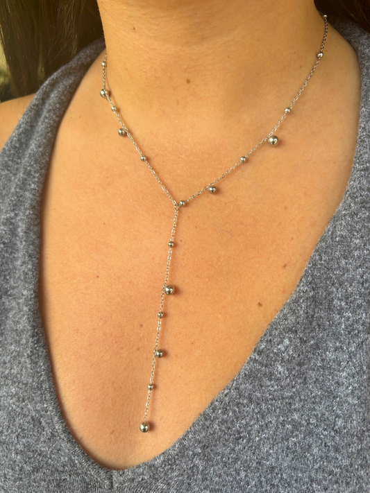 Collier Oria argent