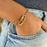 Bracelet Gloria fin or