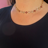 Collier Ambre marron