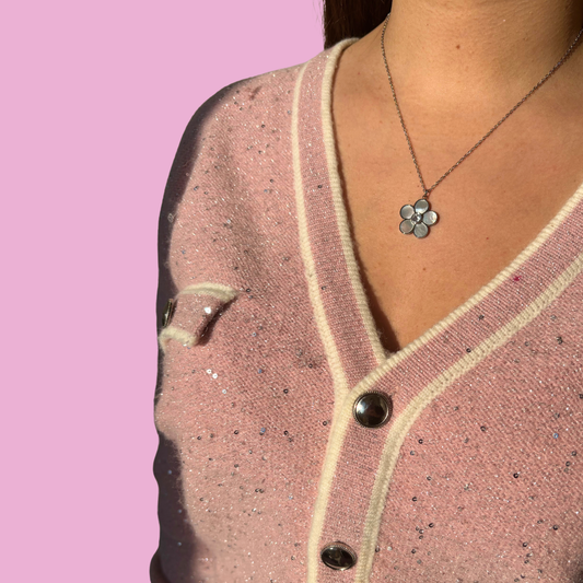 Collier Panagiota argent