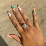 Bague anti stress Claudia argent
