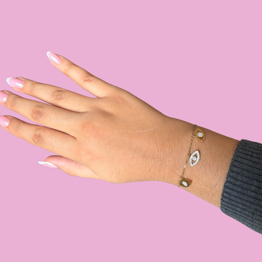 Bracelet Ayda triple