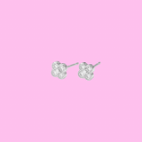 Boucles Ambre argent