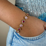 Bracelet Kourtney bordeau