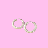 Boucles Clélie argent
