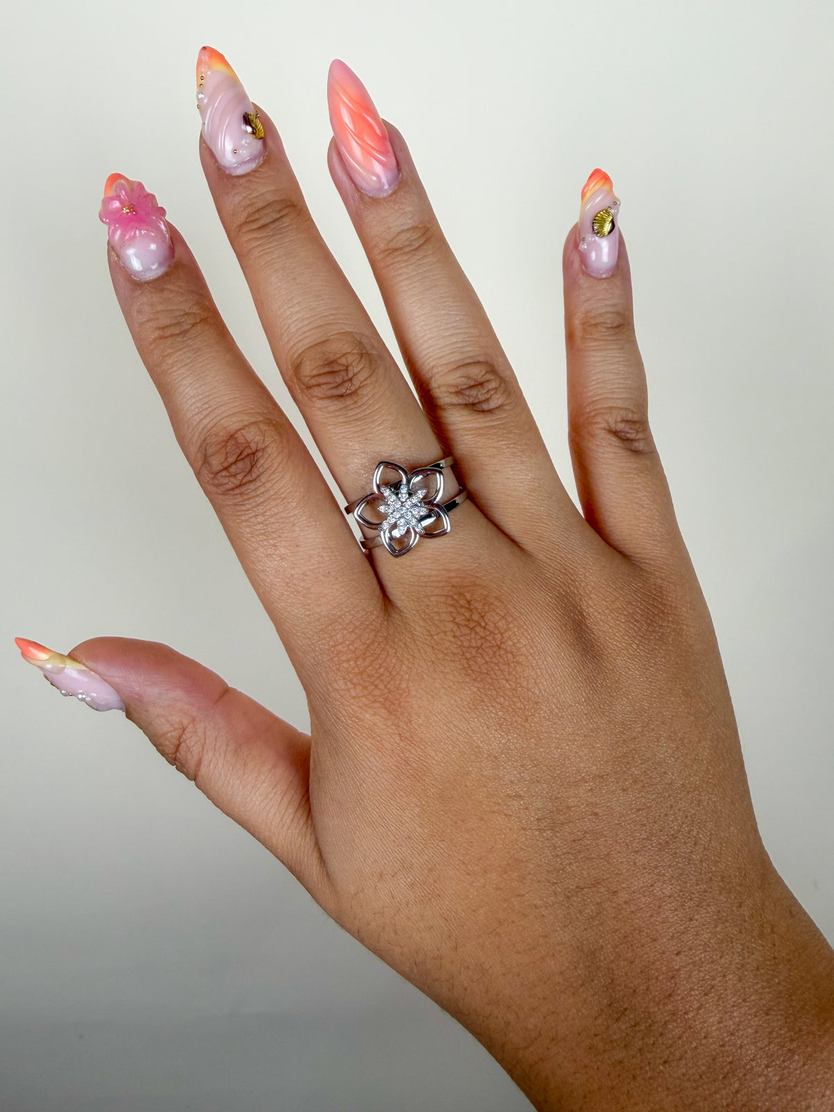 Bague Antistress Lucie argent