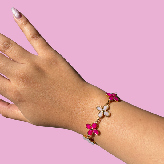 Bracelet Coline rose