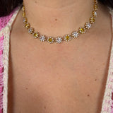 Collier Kourtney jaune