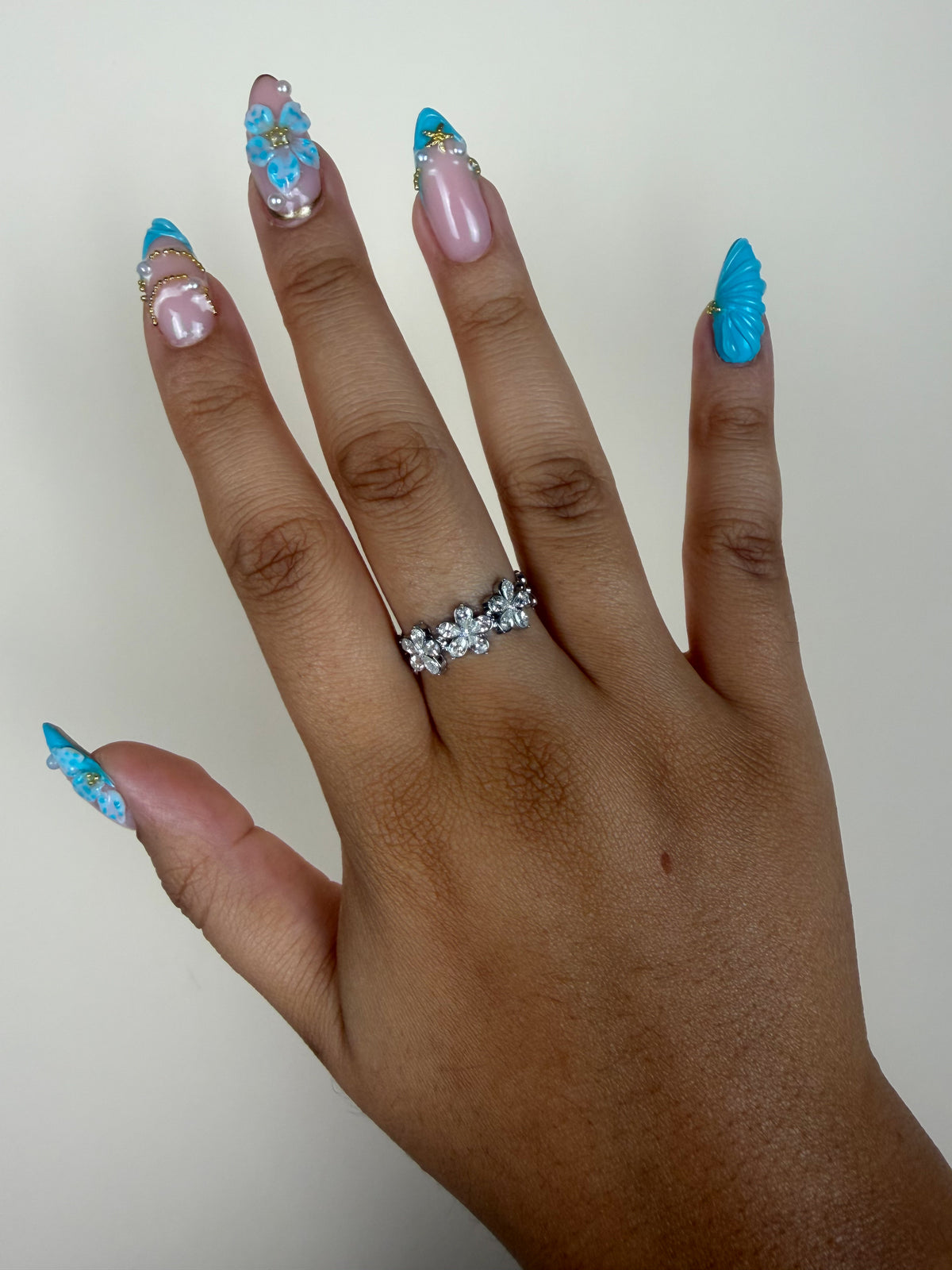 Bague Cristal argent