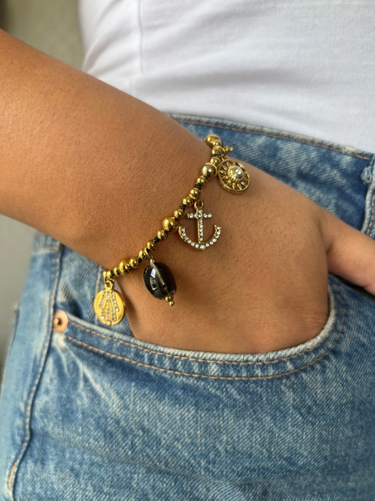 Bracelet Cassandre noir