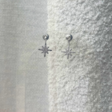 Boucles Astra argent