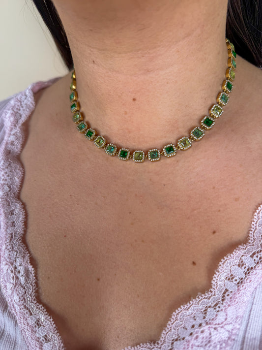 Collier Polska vert