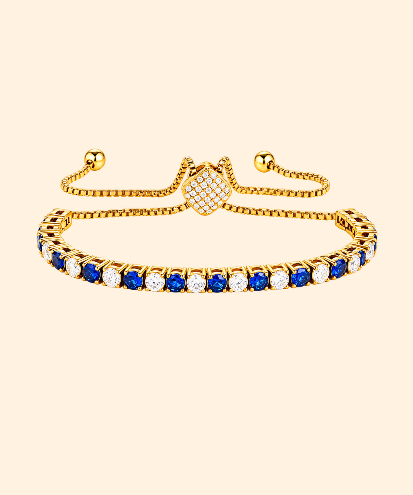 Bracelet Sharon bleu
