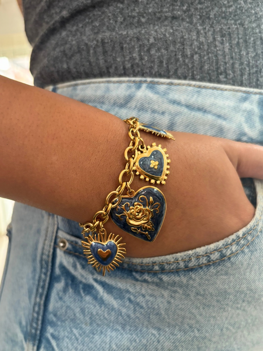 Bracelet History bleu