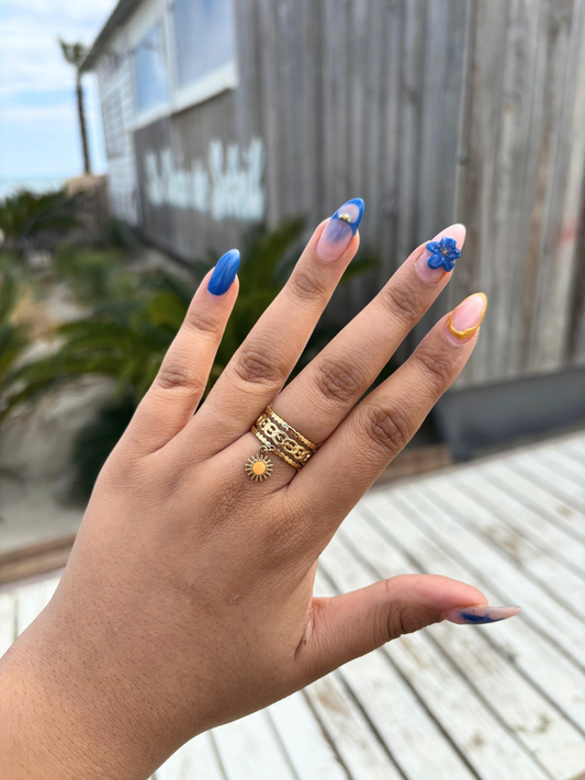 Bague Sohane orange