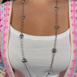 Sautoir Zolis argent