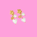 Boucles Valentina blanches