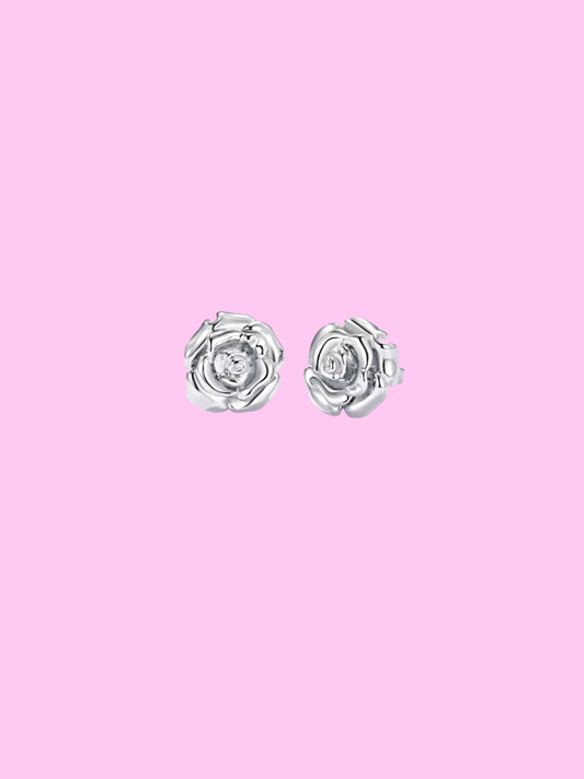 Boucles Rosas argent