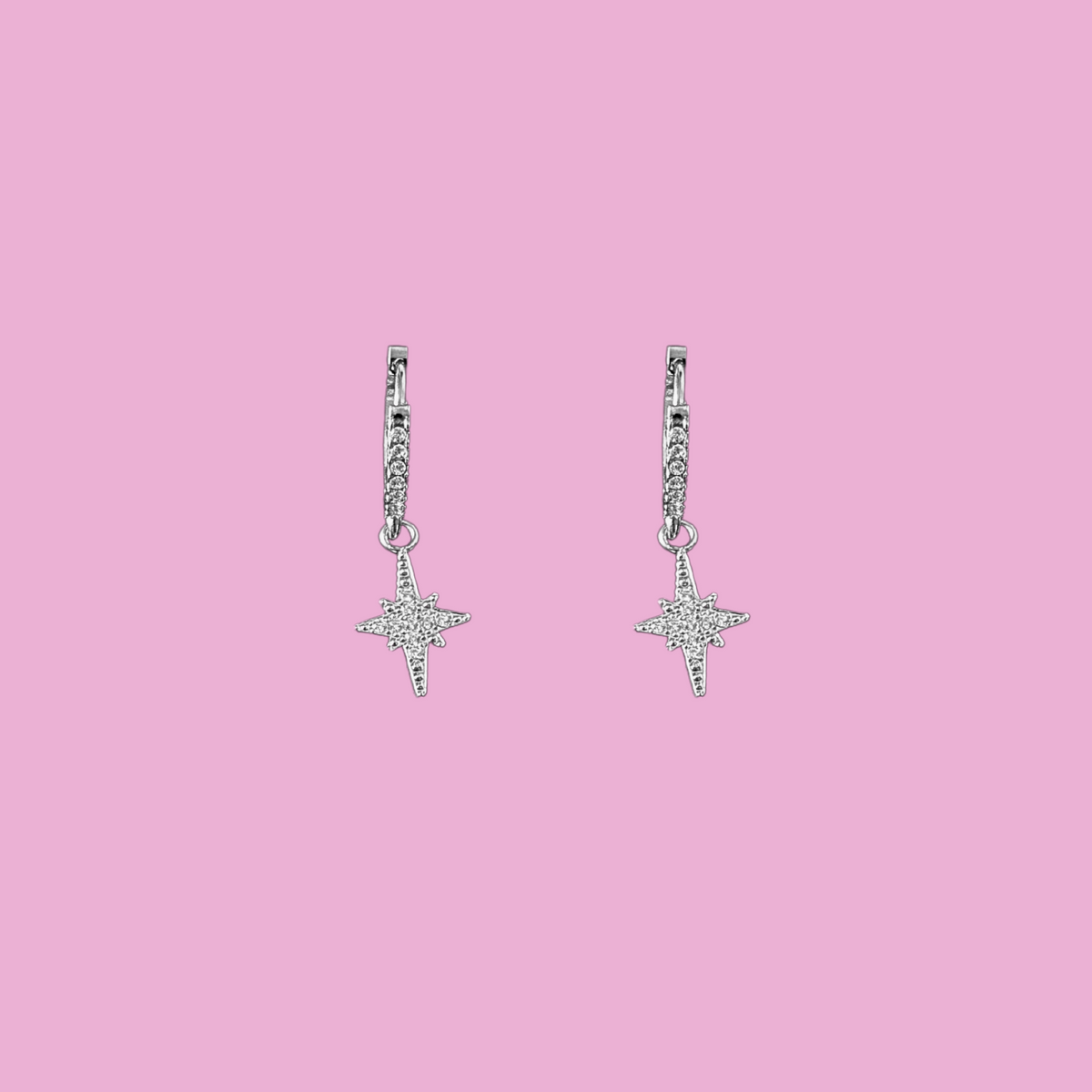 Boucles Malicia argenté