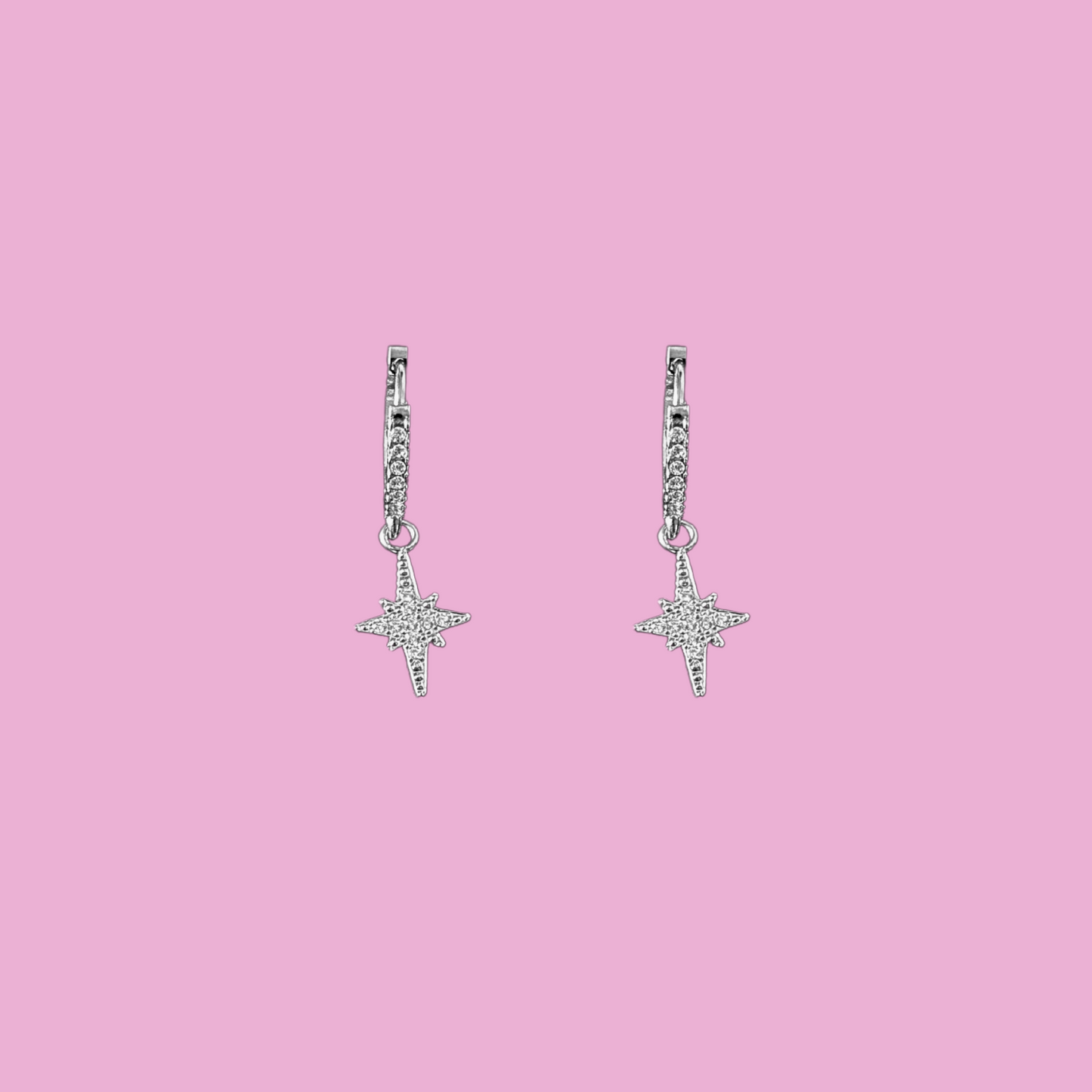 Boucles Malicia argenté