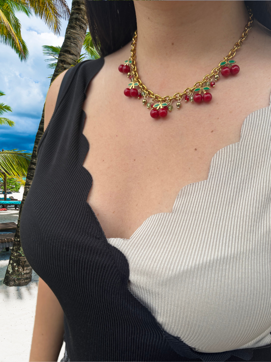 Collier Very Cherry