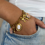 Bracelet Bridgerton rose