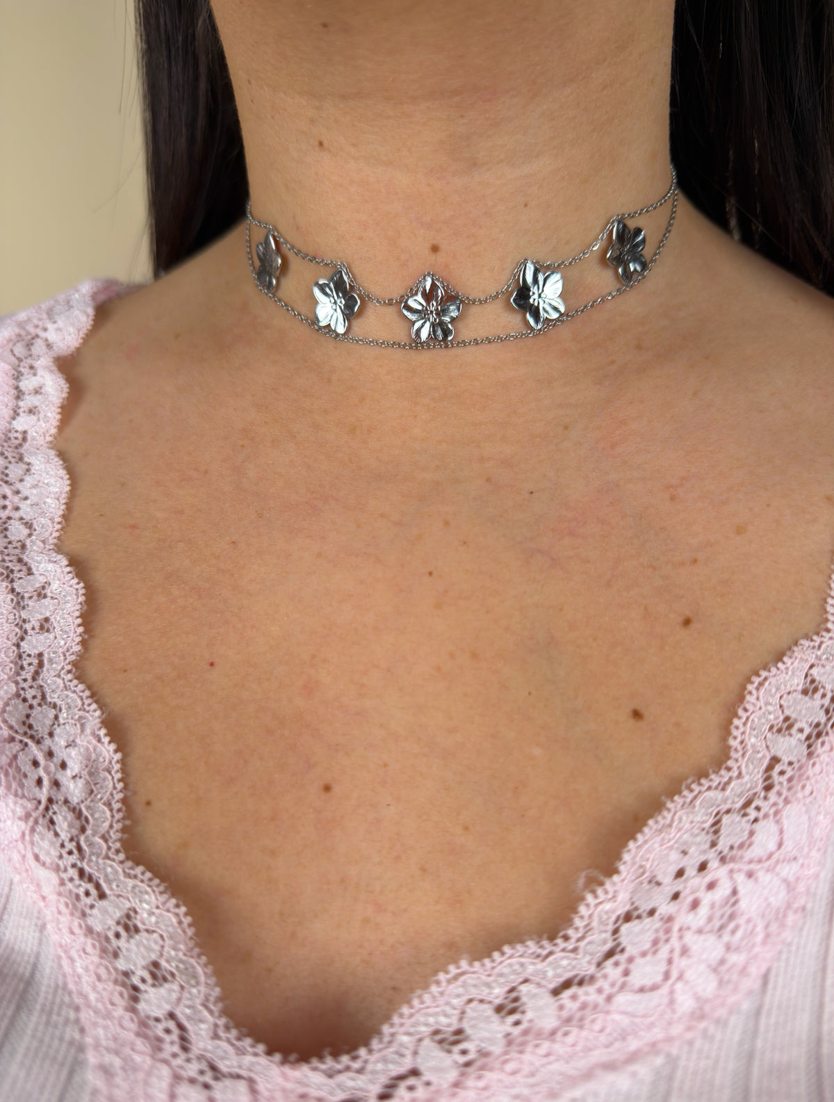 Collier Omaya argent