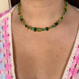 Collier Trésor vert