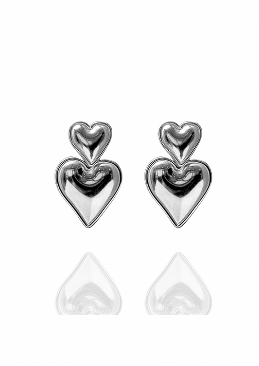 Boucles Jamila argent