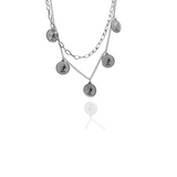 Collier Monaco argent
